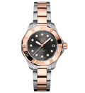 TGHR Aquaracer Professional 200 Solargraph Watch with Diamond Dial
