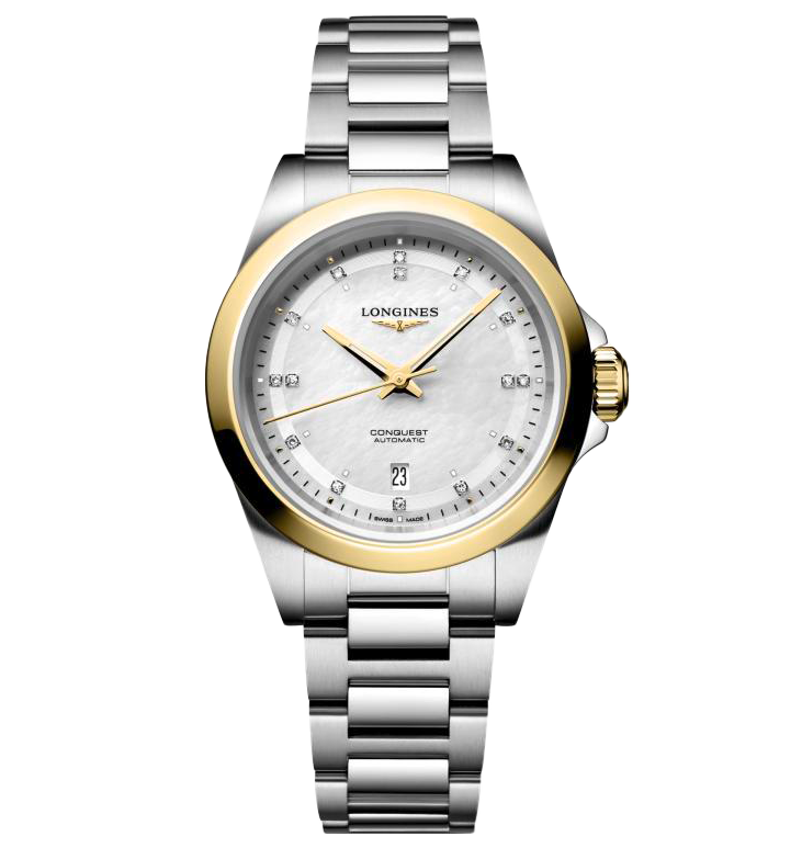 LNGS Conquest 30mm Watch with Diamonds