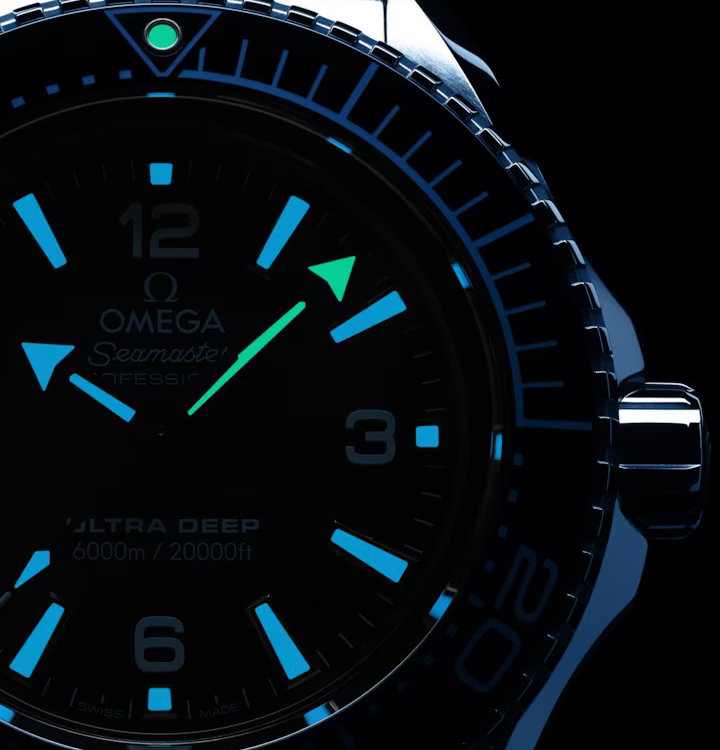 OMG Seamaster Planet Ocean 600m, 45.5mm with Summer Blue Wave Dial