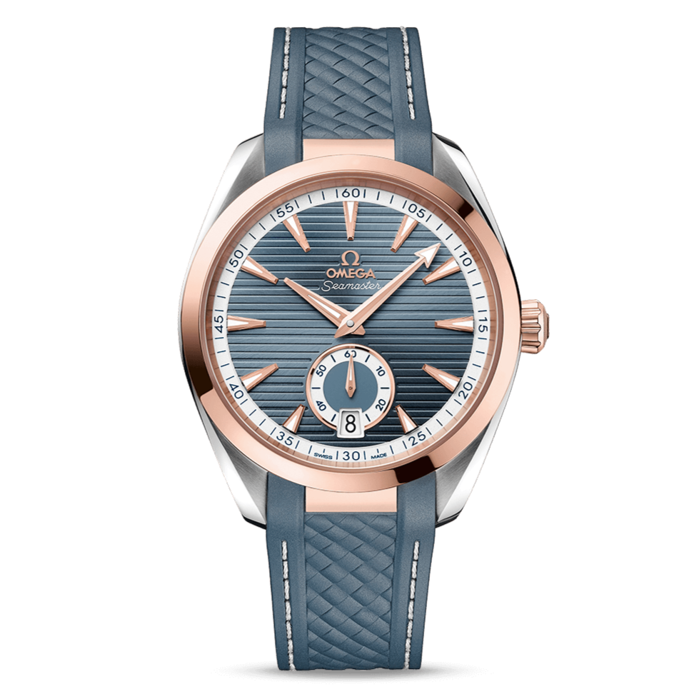 OMG Seamaster Aqua Terra 150m Co-Axial Master Chronometer Small Seconds 41mm with Blue Dial