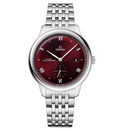 OMG De Ville Prestige, 41mm with Burgundy Dial
