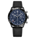 BRT Super AVI B04 Chronograph GMT 46 Tribute To Vought F4U Corsair with Black Strap