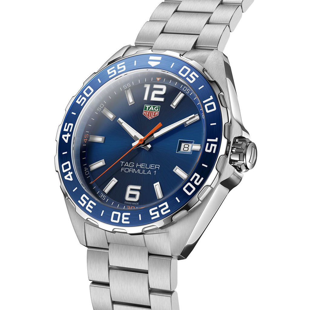 TGHR Formula 1 Men's Quartz Movement Blue Dial Watch