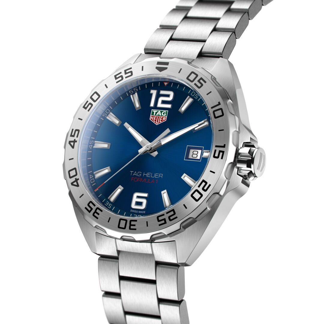 TGHR Formula 1 Men's Blue Sunray Dial Watch