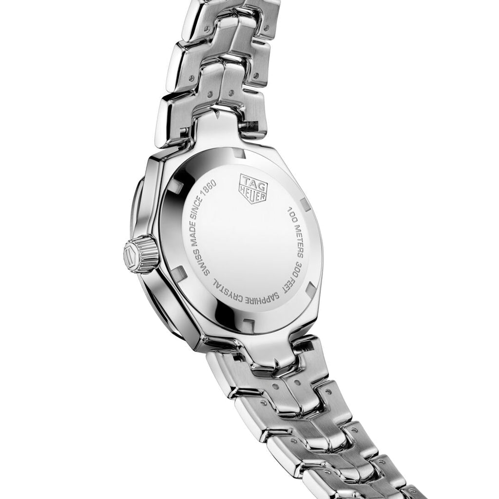 TGHR Link Ladies' White Mother-of-Pearl Diamond Dial Watch