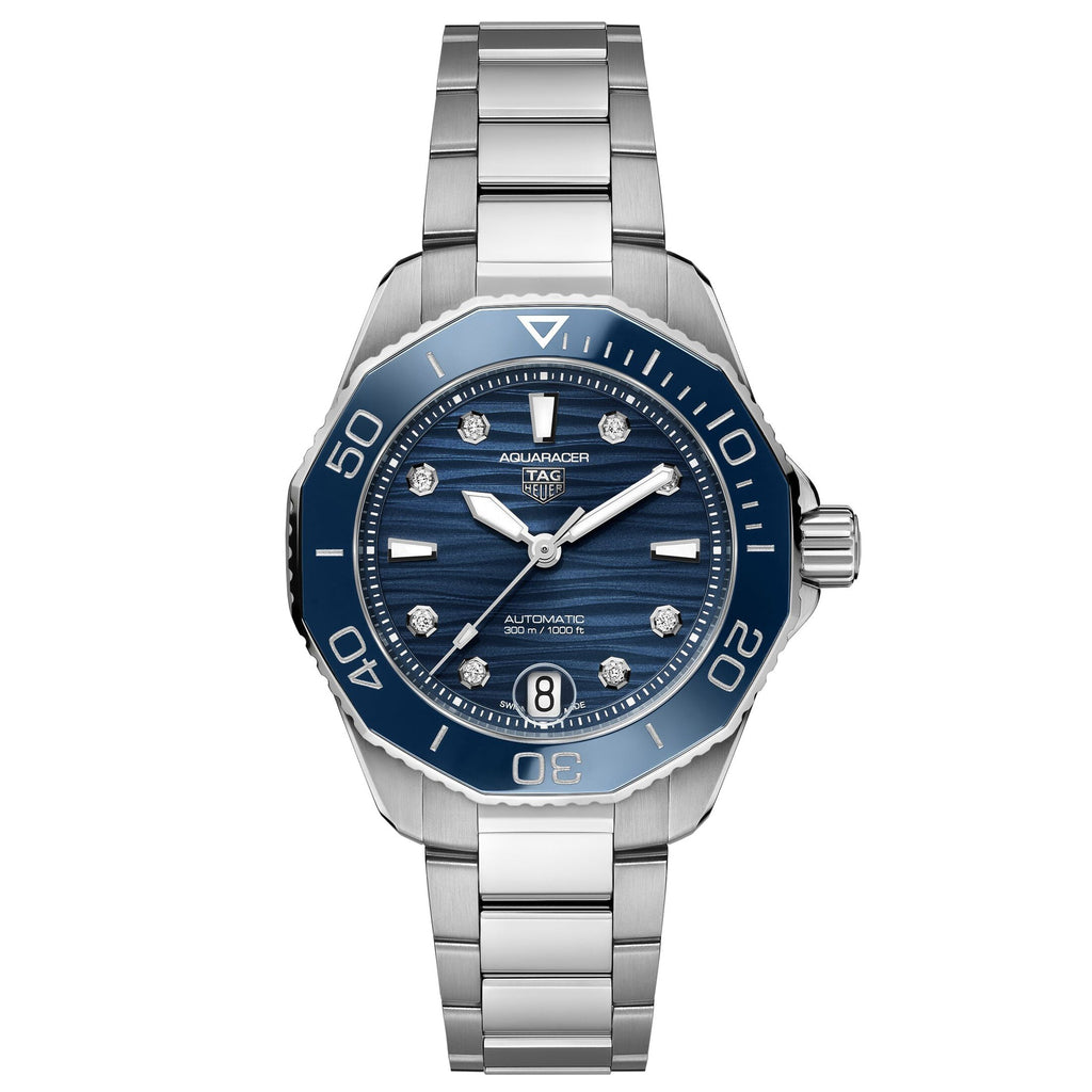 TGHR Ladies' Aquaracer Professional 300, 36mm with Blue Diamond Dial