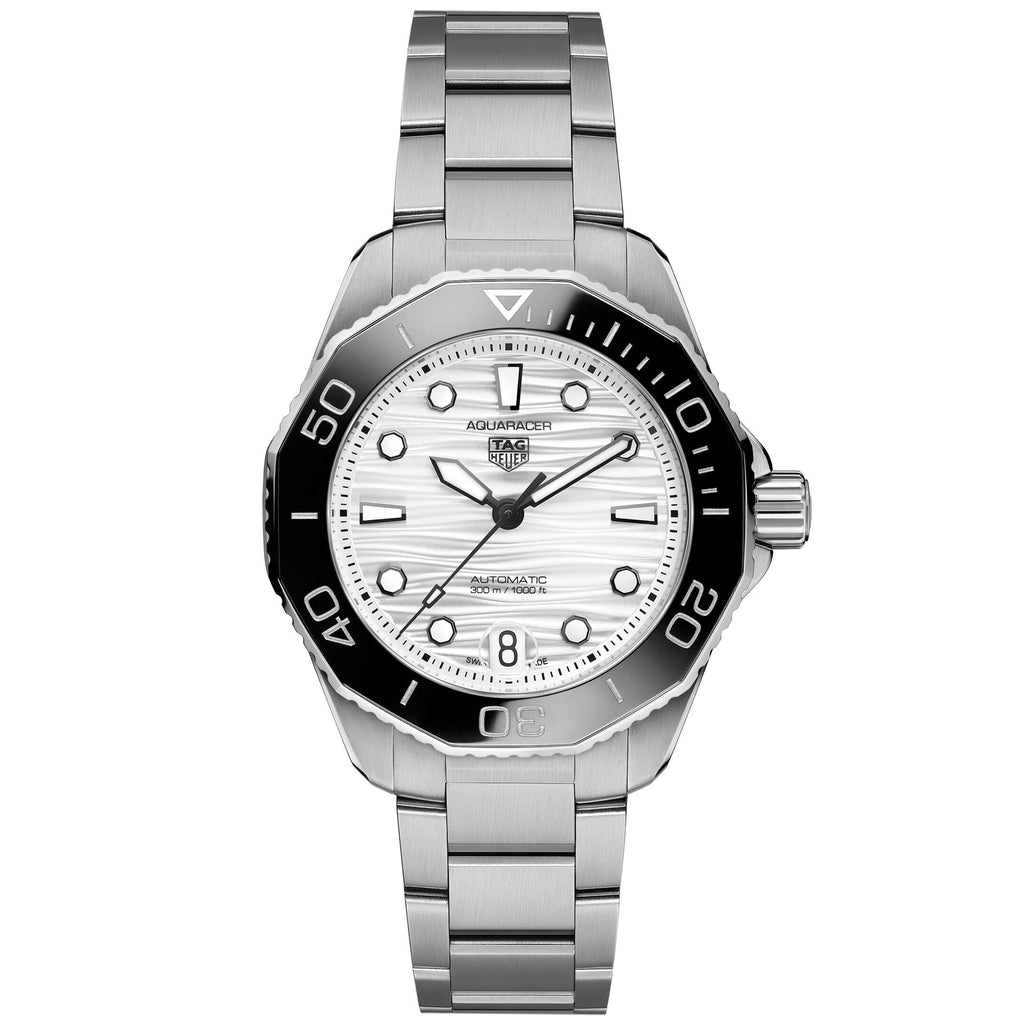 TGHR Ladies' Aquaracer Professional 300, 36mm with White Dial
