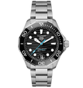 TGHR Aquaracer Professional 300 Date Watch with Black Dial