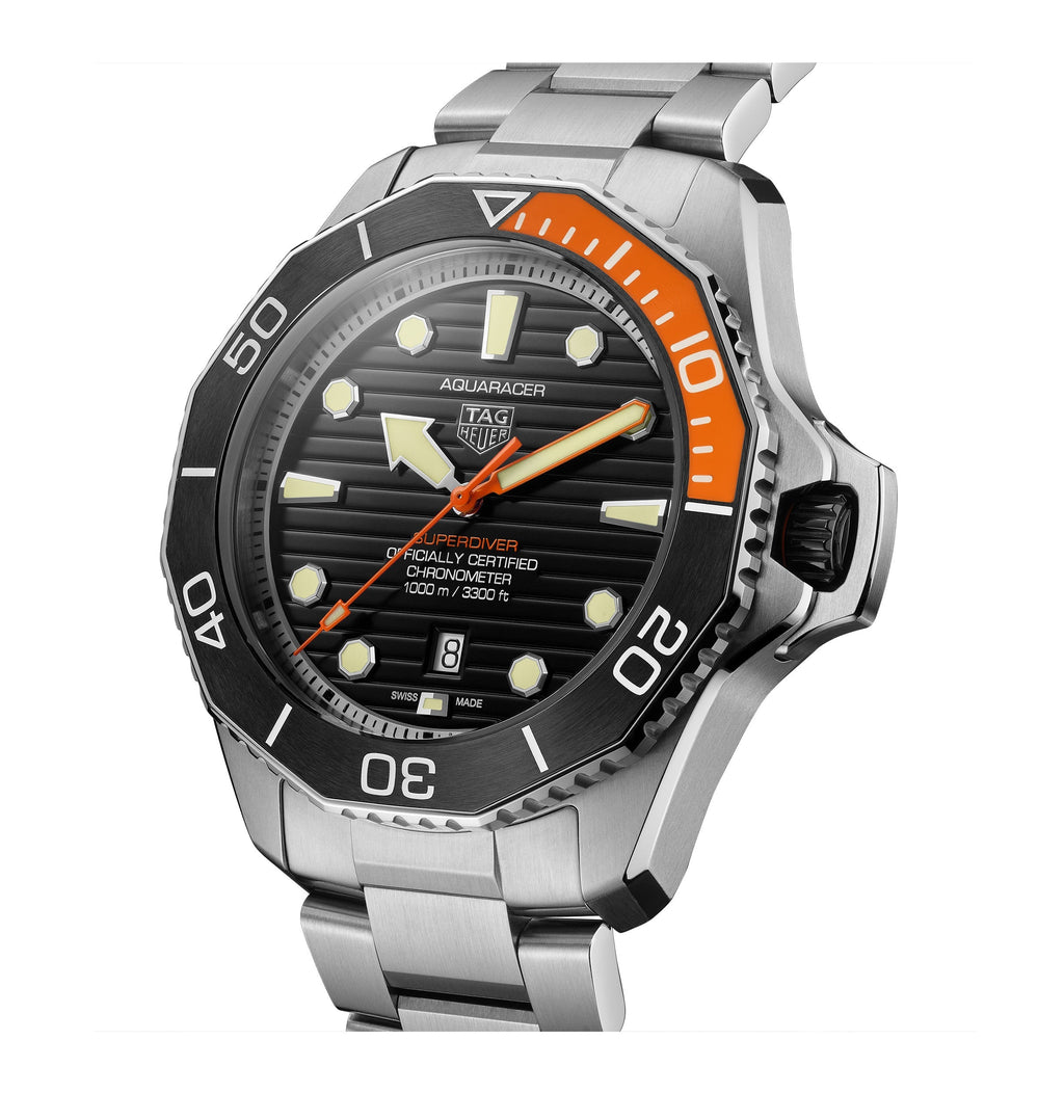 TGHR Aquaracer Professional 1000 Superdiver, 45mm with Black Dial