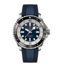 BRT Superocean Blue on Rubber Watch, 44mm