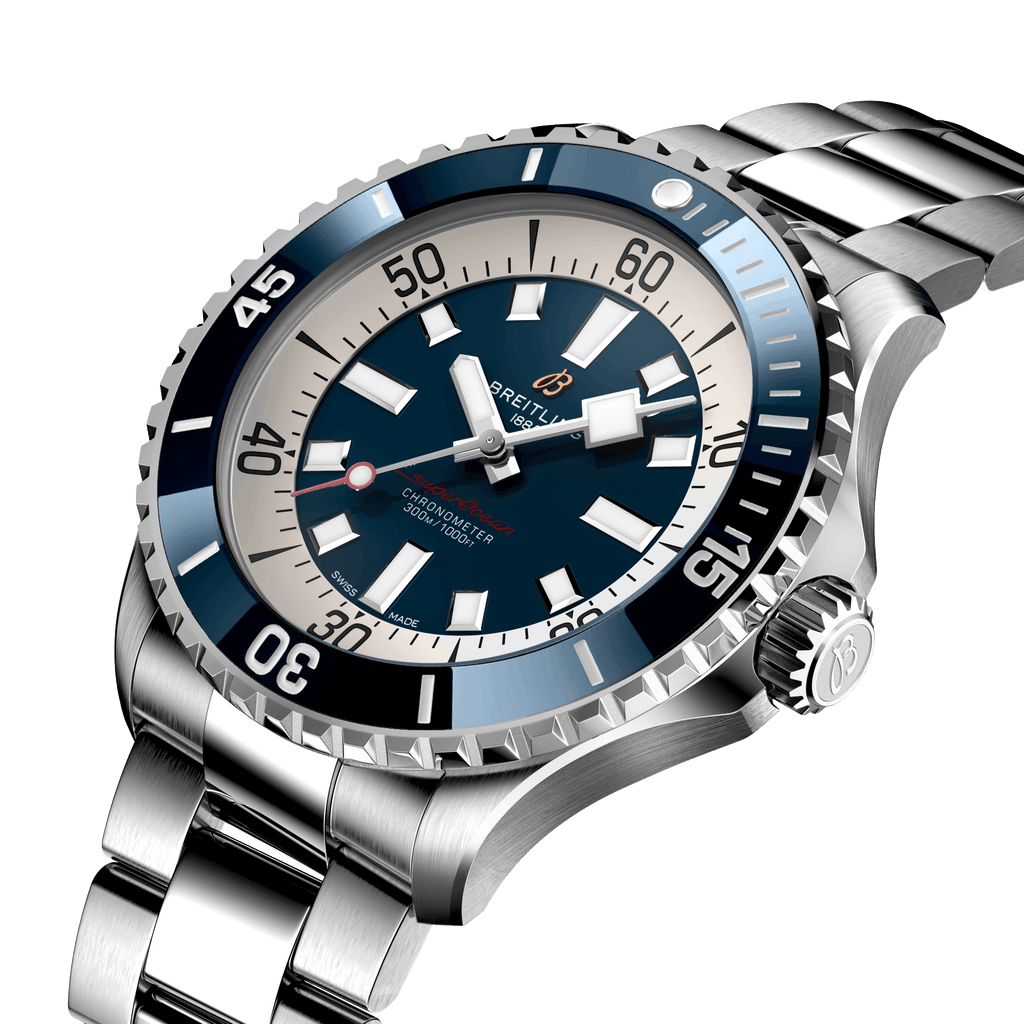 BRT Superocean Blue Watch, 46mm