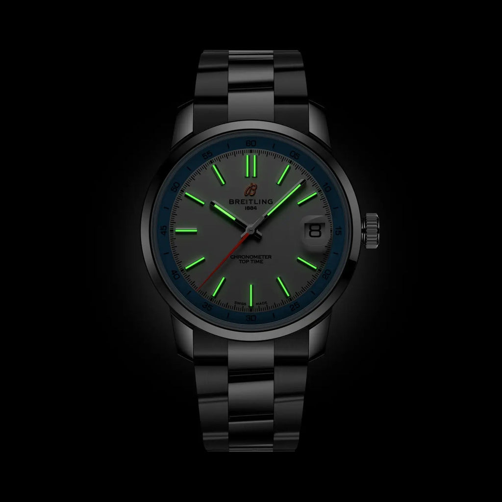 BRT Top Time B31 38mm Watch with Stainless Steel Bracelet