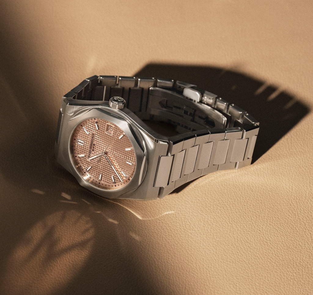 Girard-Perregaux Laureato Fifty 39mm Watch with Rose Dial