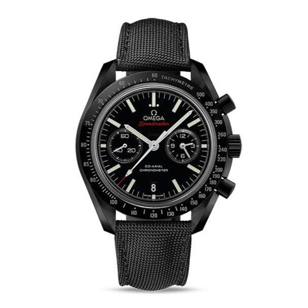 OMG Speedmaster Moonwatch 44.25mm "Dark Side of the Moon" with Titanium Foldover Clasp