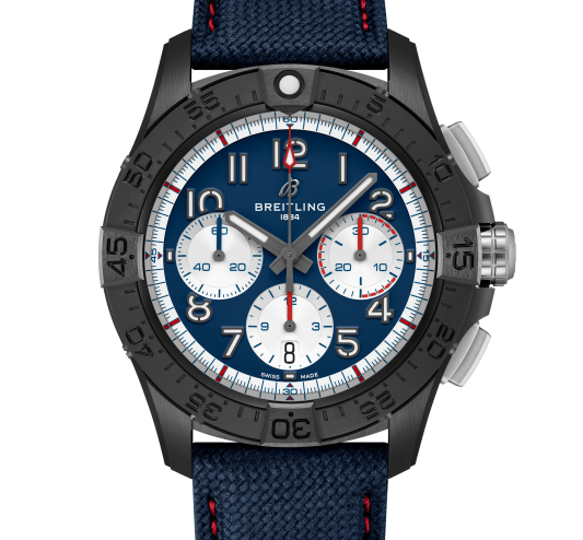 BRT Avenger B01 Chronograph 42 Watch, Night Mission America250 Limited Edition