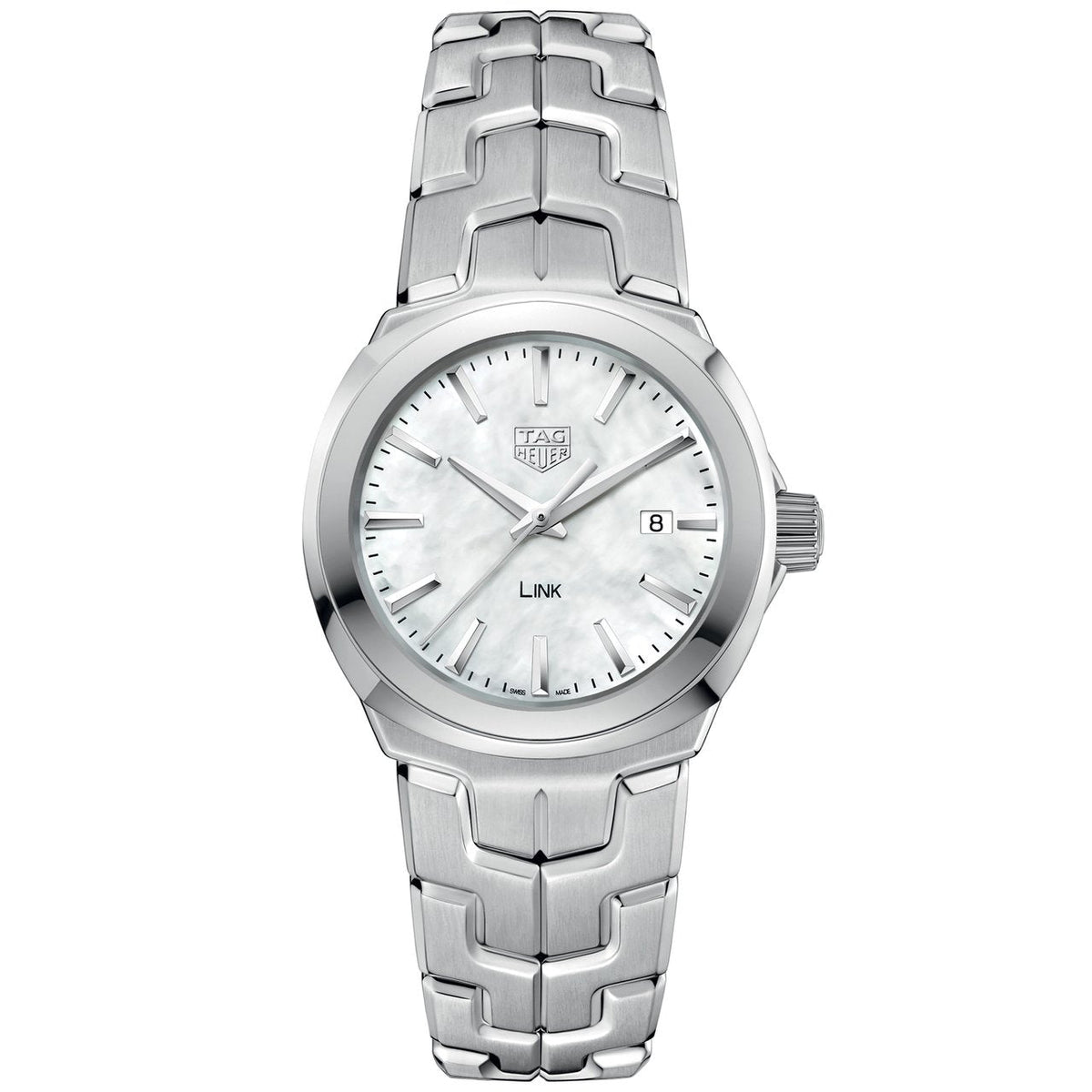 TGHR Link Ladies' Quartz Movement White Mother-of-Pearl Dial Watch
