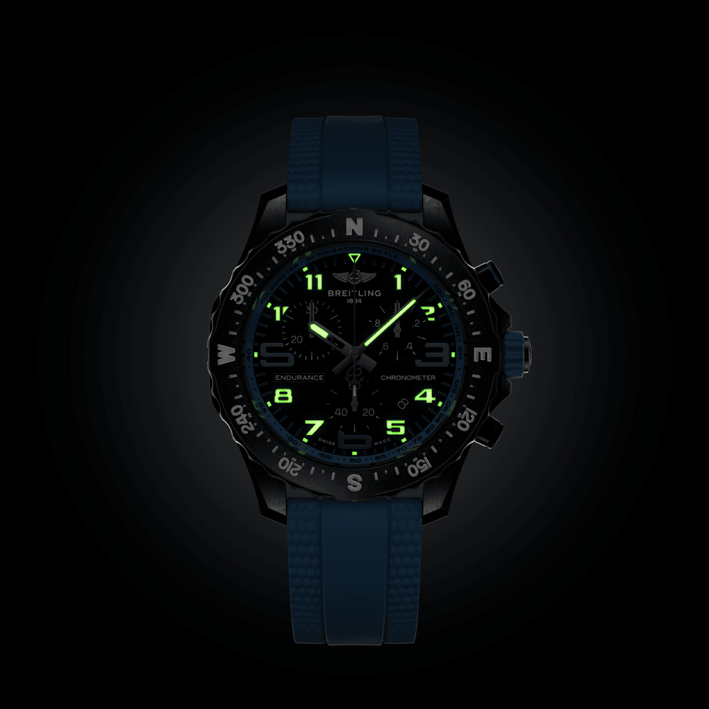 BRT Endurance Pro 38 Watch with Baby Blue Strap
