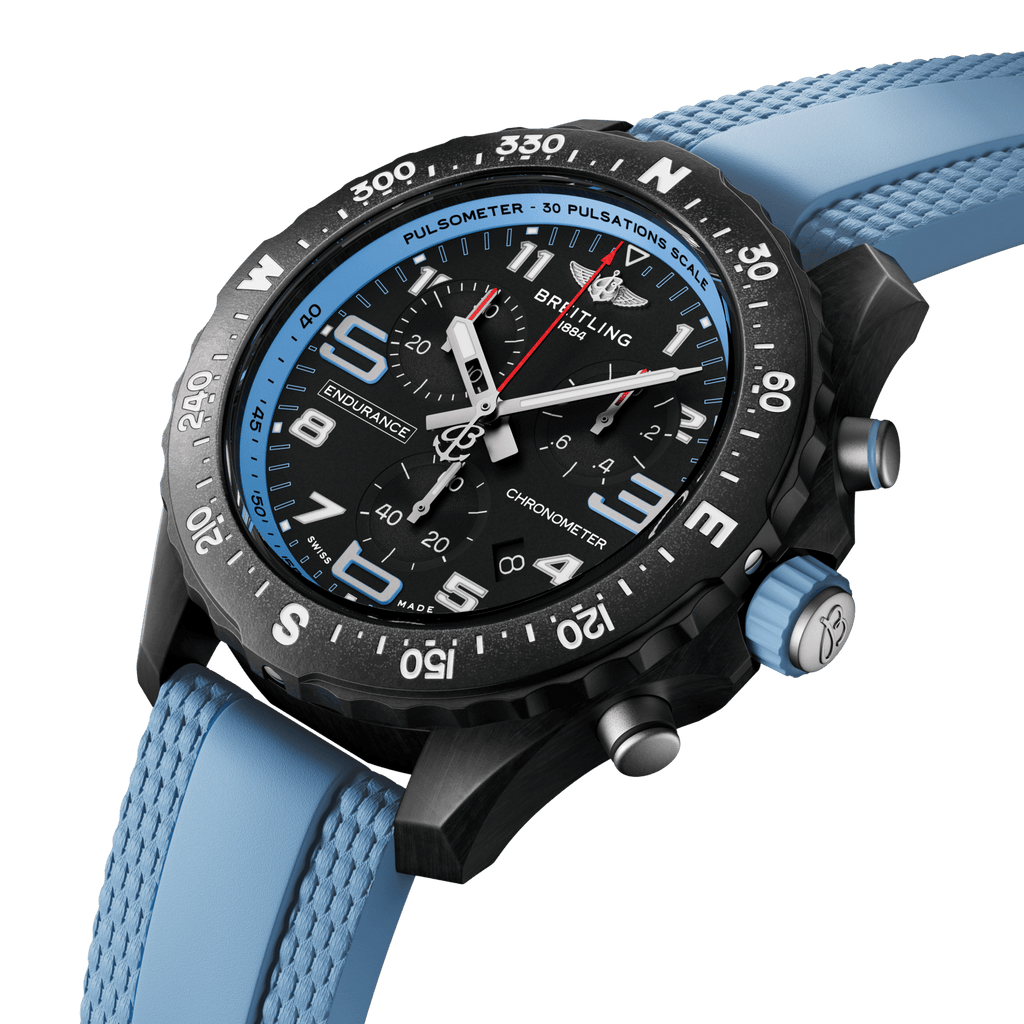 BRT Endurance Pro 38 Watch with Baby Blue Strap